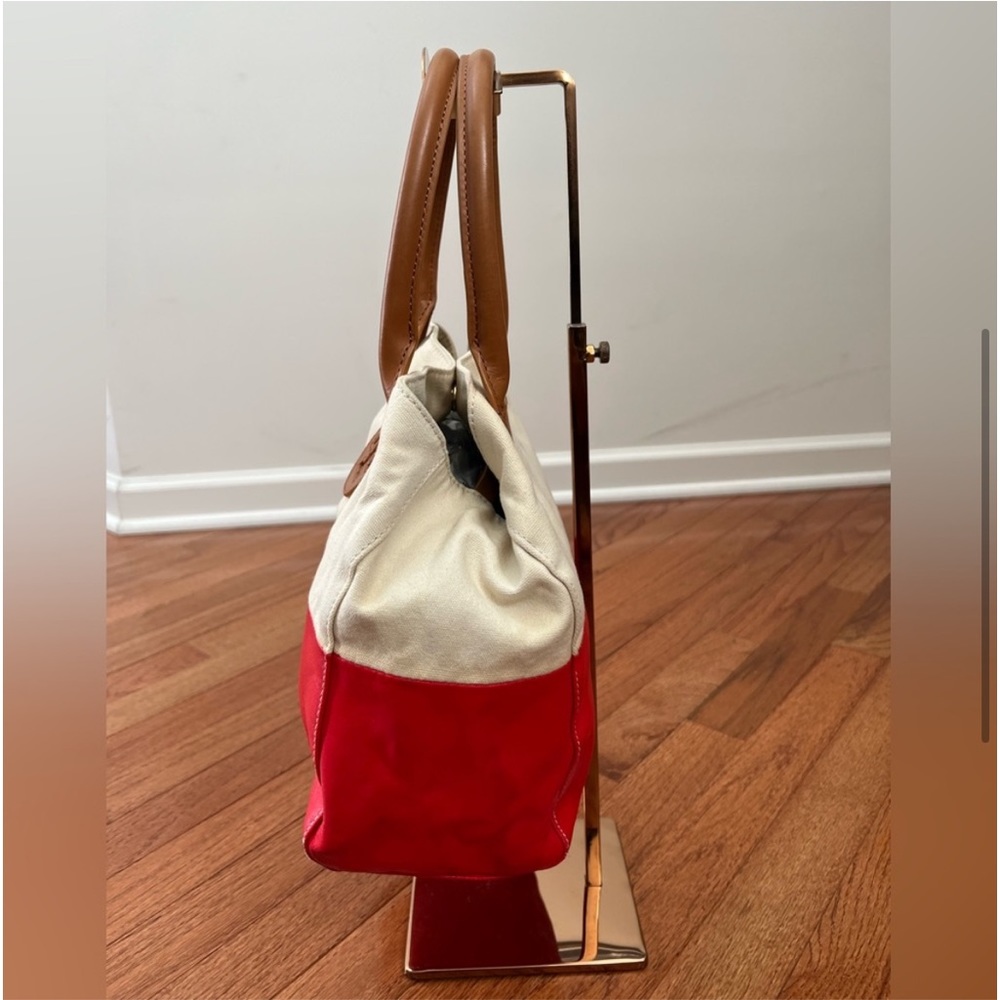 Tory Burch Color-Block Canvas Bag - image 3